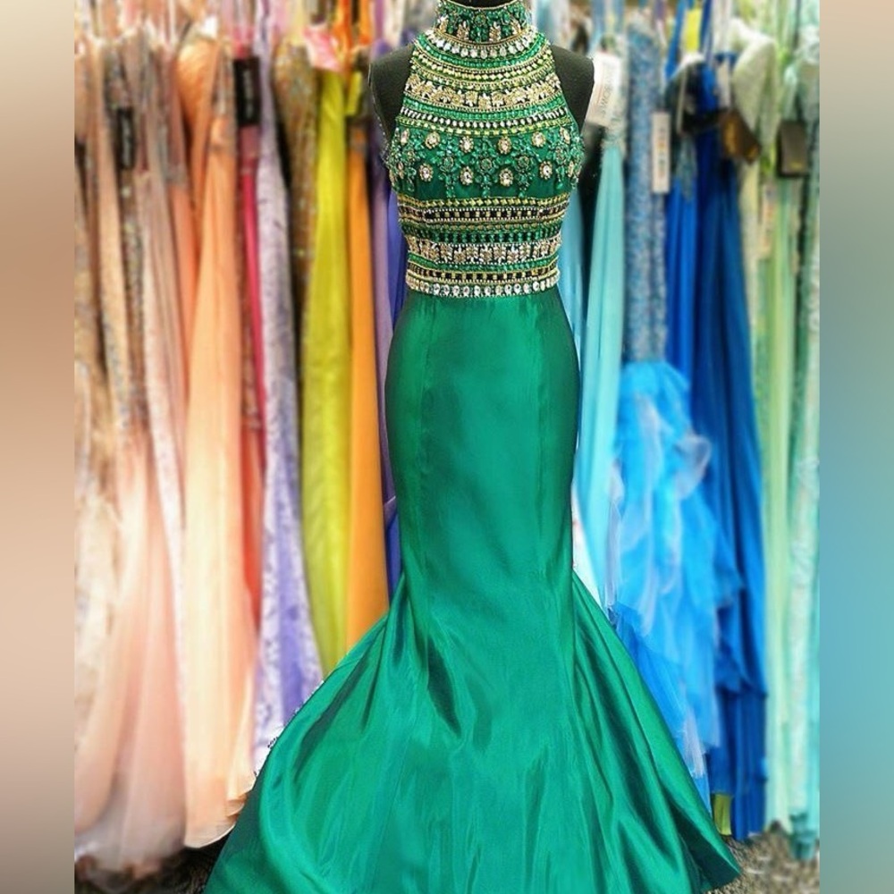 Sherri Hill Beaded Mermaid Dress